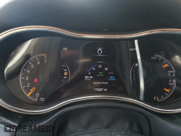 2014 Jeep Grand Cherokee Limited with VIN 1C4RJFBG2EC246927, listed as a Copart auction lot 64079235 with 170,587 mi miles and Clean title. Bid and sale history available at DreamBid. Image 9.