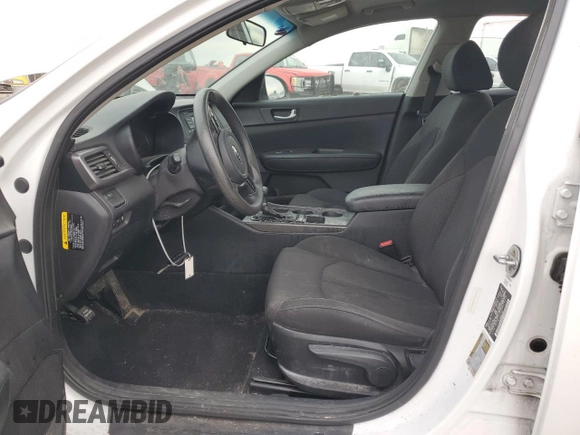 2016 Kia Optima LX with VIN 5XXGT4L33GG056316, listed as a Copart auction lot 54840435 with 109,397 mi miles and Salvage title. Bid and sale history available at DreamBid. Image 7.