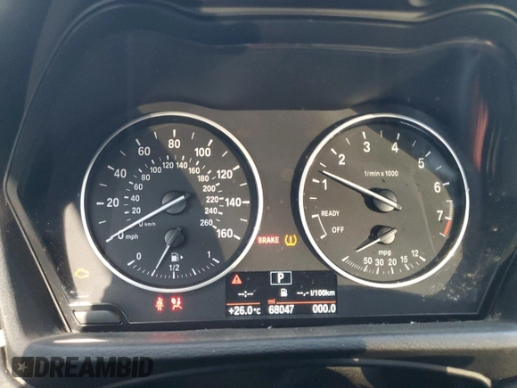 2017 BMW X1 sDrive28i with VIN WBXHU7C38H5H35352, listed as a Copart auction lot 44270505 with 68,047 mi miles and Salvage Title. Bid and sale history available at carsss.com. Image 9.