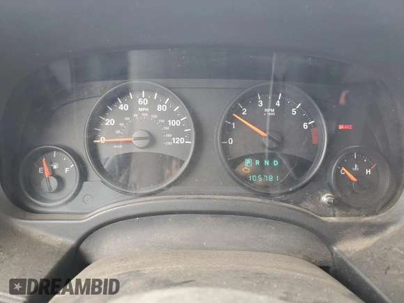 2011 Jeep Patriot Sport with VIN 1J4NT1GA8BD267071, listed as a Copart auction lot 53880235 with 105,781 mi miles and Salvage Title. Bid and sale history available at carsss.com. Image 9.