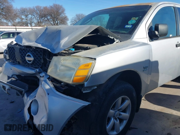 2004 Nissan Titan SE with VIN 1N6AA06A74N553025, listed as a IAAI auction lot 41466773 with 182,110 mi miles. Bid and sale history available at carsss.com. Image 18.