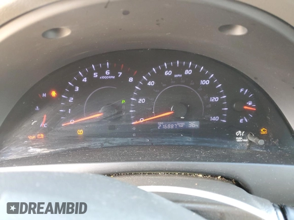 2011 Toyota Camry LE with VIN 4T1BF3EK0BU178906, listed as a Copart auction lot 44459095 with 216,887 mi miles and Non Repairable. Bid and sale history available at DreamBid. Image 9.