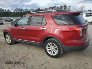 2013 Ford Explorer XLT with VIN 1FM5K7D84DGA57674, listed as a Copart auction lot 88673515 with 95,534 mi miles and Salvage Title. Bid and sale history available at carsss.com. Image 2.