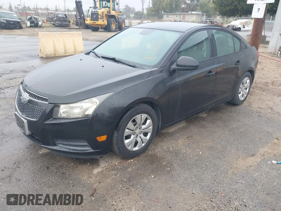 2014 Chevrolet Cruze LS with VIN 1G1PA5SG5E7187746, listed as a IAAI auction lot 41928039 with 98,633 mi miles and . Bid and sale history available at DreamBid. Image 2.