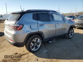 2018 Jeep Compass Limited with VIN 3C4NJDCBXJT252415, listed as a Copart auction lot 53478485 with 89,482 mi miles and Clean Title. Bid and sale history available at carsss.com. Image 3.