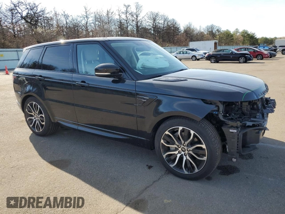 2022 Land Rover Range Rover Sport HSE Silver Edition with VIN SALWR2SU7NA235503, listed as a Copart auction lot 53357875 with 4,419 mi miles and Salvage title. Bid and sale history available at DreamBid. Image 4.