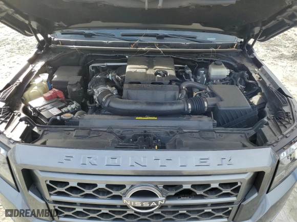 2022 Nissan Frontier S with VIN 1N6ED1CMXNN625169, listed as a Copart auction lot 80952704 with 47,006 mi miles and Salvage Title. Bid and sale history available at carsss.com. Image 11.