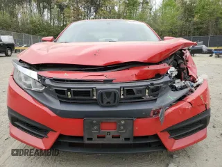2016 Honda Civic EX with VIN 2HGFC2F77GH518504, listed as a Copart auction lot 53779945 with 158,932 mi miles and Salvage Title. Bid and sale history available at DreamBid. Image 5.