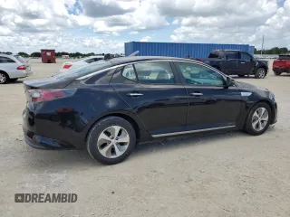 2014 Kia Optima Hybrid LX with VIN KNAGM4AD9E5071376, listed as a Copart auction lot 61127434 with 124,786 mi miles and Clean Title. Bid and sale history available at carsss.com. Image 3.