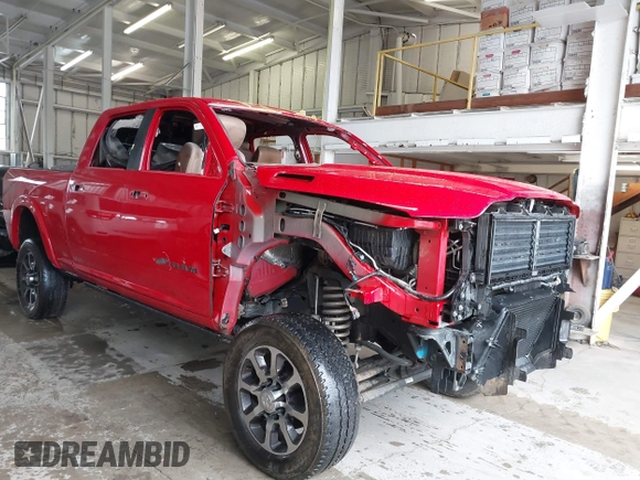 2022 Ram 2500 Longhorn z VIN 3C6UR5GL2NG130702, wystawiony jako IAAI lot #42001500 z przebiegiem 69 246 mil mil oraz . Historia ofert i sprzedaży dostępna na DreamBid. Obrazek 1.