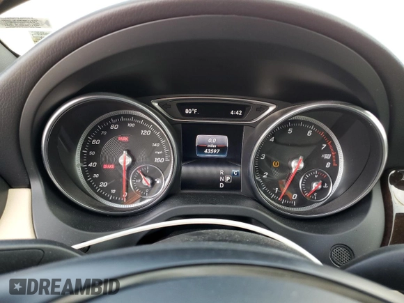 2019 Mercedes-Benz CLA 250 with VIN WDDSJ4GB5KN748260, listed as a Copart auction lot 47375295 with 43,597 mi miles and Salvage Title. Bid and sale history available at DreamBid. Image 9.