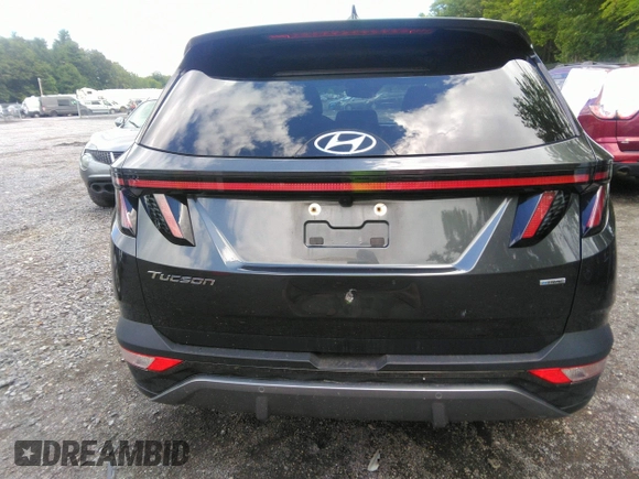 2022 Hyundai Tucson Limited with VIN 5NMJECAE6NH026949, listed as a IAAI auction lot 40034494 with 17,582 mi miles. Bid and sale history available at carsss.com. Image 16.