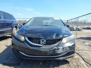 2015 Honda Civic Sedan LX with VIN 19XFB2F52FE004487, listed as a IAAI auction lot 41900671 with 125,497 mi miles. Bid and sale history available at carsss.com. Image 12.