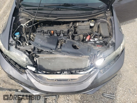 2014 Honda Civic EX-L with VIN 19XFB2F90EE079318, listed as a Copart auction lot 53682475 with 104,476 mi miles and Salvage Title. Bid and sale history available at DreamBid. Image 11.