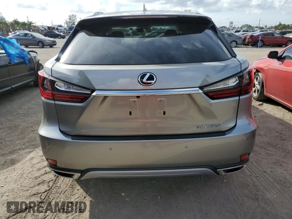2022 Lexus RX with VIN 2T2HZMAA8NC259769, listed as a Copart auction lot 72956162 with 9,168 mi miles. Bid and sale history available at carsss.com. Image 6.