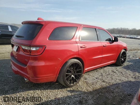 2018 Dodge Durango R/T with VIN 1C4SDHCT2JC327906, listed as a Copart auction lot 48379505 with 61,126 mi miles and Salvage title. Bid and sale history available at DreamBid. Image 3.