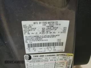 2013 Ford F-150 XL with VIN 1FTFW1ET6DFA01819, listed as a Copart auction lot 65373445 with Not provided miles and Clean title. Bid and sale history available at DreamBid. Image 12.