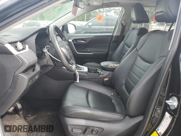2021 Toyota RAV4 XLE Premium with VIN 2T3C1RFV9MW162776, listed as a Copart auction lot 55336675 with 79,060 mi miles and Salvage title. Bid and sale history available at DreamBid. Image 7.