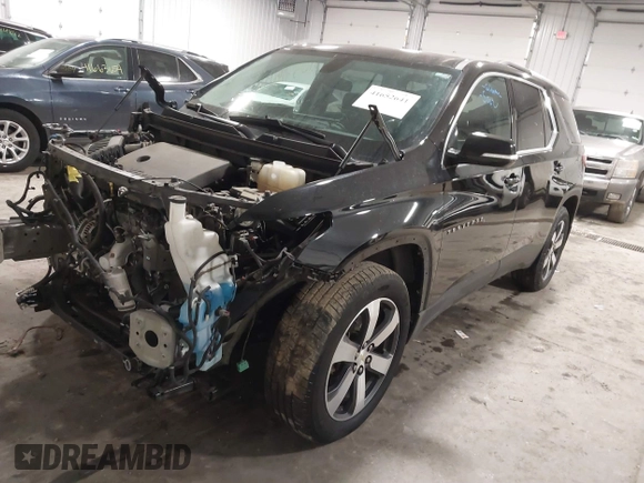 2018 Chevrolet Traverse LT Leather with VIN 1GNEVHKW5JJ181929, listed as a IAAI auction lot 41652641 with 150,423 mi miles. Bid and sale history available at carsss.com. Image 18.
