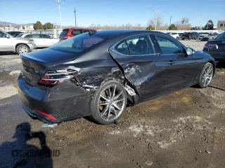 2022 Genesis G70 2.0T z VIN KMTG34TA5NU085937, wystawiony jako Copart lot #47049485 z przebiegiem 25 470 mil mil oraz Szkoda całkowita • Salvage title. Historia ofert i sprzedaży dostępna na DreamBid. Obrazek 3.