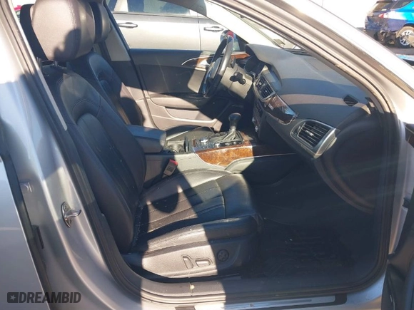 2012 Audi A6 3.0T Prestige with VIN WAUHGAFCXCN136954, listed as a IAAI auction lot 41204962 with 144,261 mi miles. Bid and sale history available at carsss.com. Image 5.