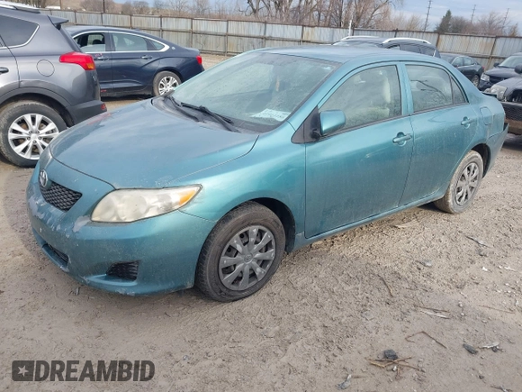 2009 Toyota Corolla with VIN 2T1BU40E29C151330, listed as a IAAI auction lot 41911186 with 137,738 mi miles. Bid and sale history available at carsss.com. Image 2.