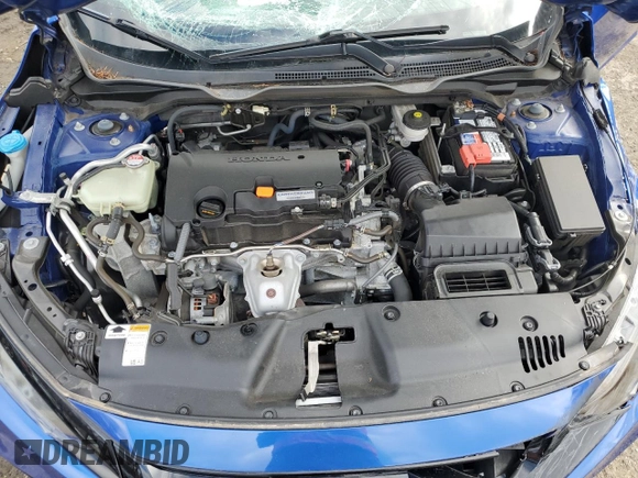 2019 Honda Civic Sedan Sport with VIN 2HGFC2F84KH536508, listed as a Copart auction lot 49632985 with 41,012 mi miles and Salvage Title. Bid and sale history available at carsss.com. Image 12.