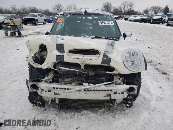 2008 MINI Convertible S with VIN WMWRH33588TU80448, listed as a Copart auction lot 87855235 with Not provided miles and Salvage title. Bid and sale history available at DreamBid. Image 5.
