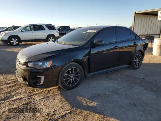 2017 Mitsubishi Lancer ES z VIN JA32U2FU0HU003969, wystawiony jako Copart lot #81140194 z przebiegiem 83 185 mil mil oraz Szkoda całkowita • Salvage title. Historia ofert i sprzedaży dostępna na DreamBid. Obrazek 1.