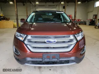 2015 Ford Edge SEL with VIN 2FMTK4J94FBB68996, listed as a Copart auction lot 52613325 with 66,337 mi miles and Salvage Title. Bid and sale history available at carsss.com. Image 5.