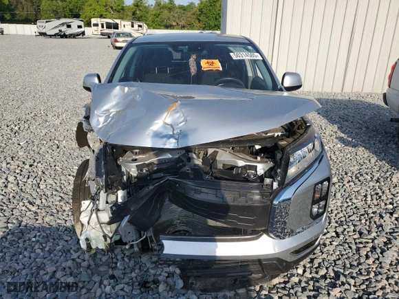 2024 Mitsubishi Outlander Sport S with VIN JA4ARUAU0RU010756, listed as a Copart auction lot 50314505 with 7,095 mi miles and Salvage Title. Bid and sale history available at carsss.com. Image 5.