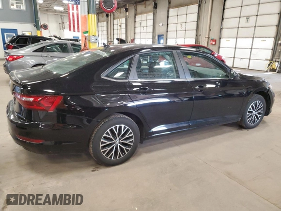 2021 Volkswagen Jetta S with VIN 3VWC57BU0MM086594, listed as a Copart auction lot 53443545 with 45,397 mi miles and Salvage title. Bid and sale history available at DreamBid. Image 3.