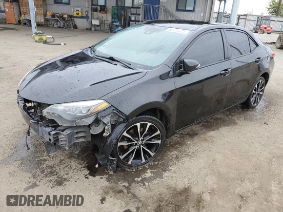 2019 Toyota Corolla L z VIN 2T1BURHE2KC130632, wystawiony jako Copart lot #53754325 z przebiegiem 244 272 mil mil oraz Szkoda całkowita • Salvage title. Historia ofert i sprzedaży dostępna na DreamBid. Obrazek 1.