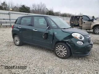 2014 FIAT 500L Easy with VIN ZFBCFABHXEZ022291, listed as a Copart auction lot 48406655 with 168,687 mi miles and Salvage Title. Bid and sale history available at DreamBid. Image 4.