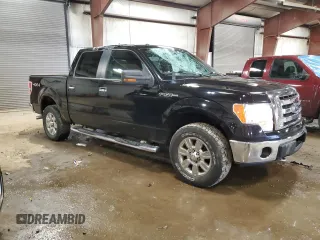 2009 Ford F-150 XL with VIN 1FTRW14809FA89140, listed as a Copart auction lot 52583235 with 154,654 mi miles and Clean Title. Bid and sale history available at carsss.com. Image 4.