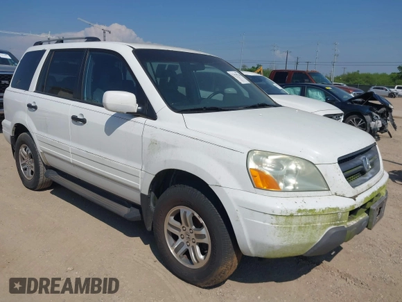 2003 Honda Pilot EX with VIN 2HKYF18583H537259, listed as a IAAI auction lot 42170726 with 319,752 mi miles and . Bid and sale history available at DreamBid. Image 1.
