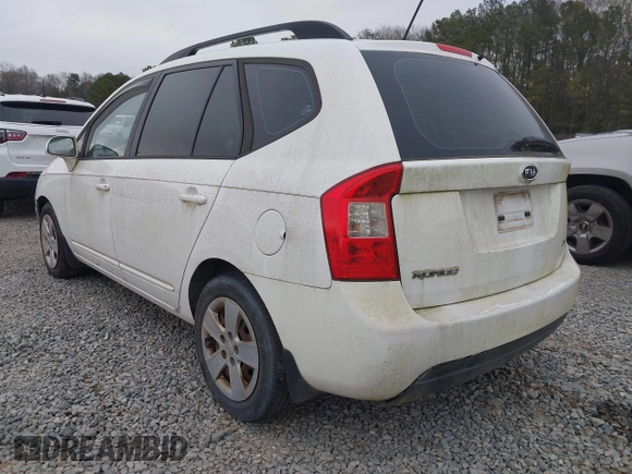 2009 Kia Rondo LX with VIN KNAFG526097252515, listed as a IAAI auction lot 41391949 with 174,583 mi miles. Bid and sale history available at carsss.com. Image 3.