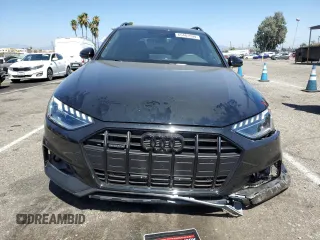 2024 Audi A4 allroad Premium Plus with VIN WA18AAF41RA015009, listed as a Copart auction lot 65481094 with 4,118 mi miles and Salvage Title. Bid and sale history available at carsss.com. Image 5.