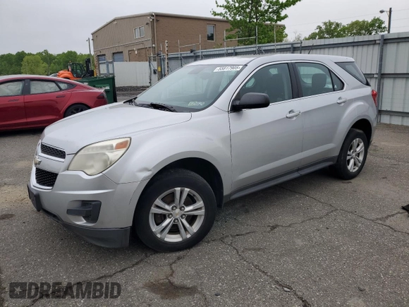 2013 Chevrolet Equinox LS z VIN 2GNFLCEK5D6171134, wystawiony jako Copart lot #55817905 z przebiegiem 162 104 mil mil oraz Czysty tytuł • Clean title. Historia ofert i sprzedaży dostępna na DreamBid. Obrazek 1.