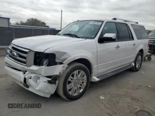 2014 Ford Expedition EL Limited with VIN 1FMJK1K52EEF61786, listed as a Copart auction lot 89087505 with 0 mi miles and Salvage Title. Bid and sale history available at carsss.com. Image 1.