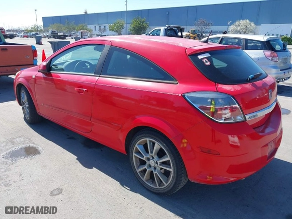 2008 Saturn Astra XR with VIN W08AT271085082972, listed as a IAAI auction lot 41819283 with 96,045 mi miles. Bid and sale history available at carsss.com. Image 3.
