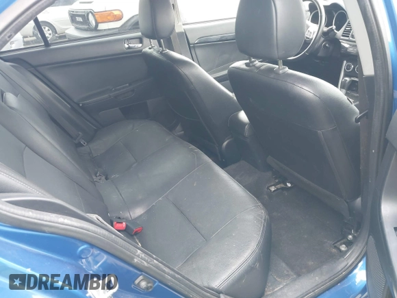 2017 Mitsubishi Lancer ES with VIN JA32V2FW2HU010095, listed as a IAAI auction lot 41899996 with 136,889 mi miles. Bid and sale history available at carsss.com. Image 8.
