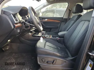 2024 Audi Q5 Premium Plus with VIN WA1BBAFY3R2001614, listed as a Copart auction lot 84690244 with 13,254 mi miles and Salvage title. Bid and sale history available at DreamBid. Image 7.