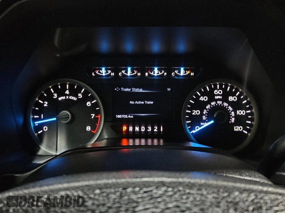 2017 Ford F-150 XL with VIN 1FTEX1C87HKC37500, listed as a Copart auction lot 60528085 with 166,703 mi miles and Clean title. Bid and sale history available at DreamBid. Image 9.