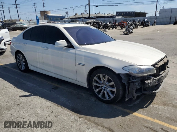 2012 BMW 5 Series 528i z VIN WBAXG5C57CDY30516, wystawiony jako Copart lot #55281415 z przebiegiem 97 908 mil mil oraz Szkoda całkowita • Salvage title. Historia ofert i sprzedaży dostępna na DreamBid. Obrazek 4.