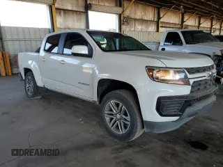 2021 Chevrolet Colorado 2WD Work Truck with VIN 1GCGSBEN7M1251123, listed as a Copart auction lot 45658325 with 116,430 mi miles and Salvage title. Bid and sale history available at DreamBid. Image 4.