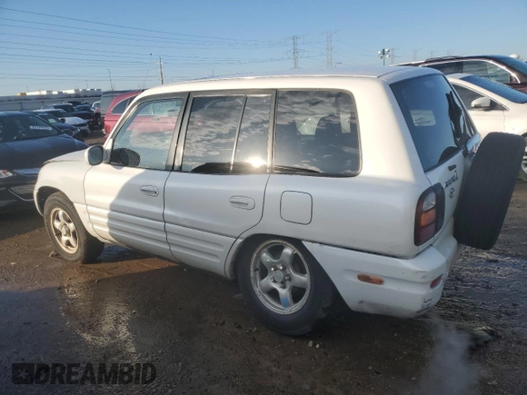 1999 Toyota RAV4 with VIN JT3GP10V7X7063436, listed as a Copart auction lot 42700055 with 159,001 mi miles and Salvage Title. Bid and sale history available at DreamBid. Image 2.