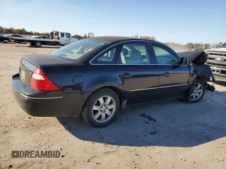 2005 Ford Five Hundred SEL with VIN 1FAFP27155G107503, listed as a Copart auction lot 76580664 with 0 mi miles and Salvage Title. Bid and sale history available at carsss.com. Image 3.