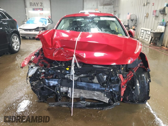 2022 Kia Rio LX with VIN 3KPA24AD1NE460290, listed as a Copart auction lot 48366155 with 39,592 mi miles and Salvage Title. Bid and sale history available at carsss.com. Image 5.