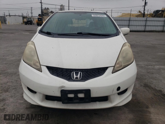 2009 Honda Fit Sport with VIN JHMGE88409S066991, listed as a Copart auction lot 52823425 with 275,722 mi miles and Salvage Title. Bid and sale history available at carsss.com. Image 5.